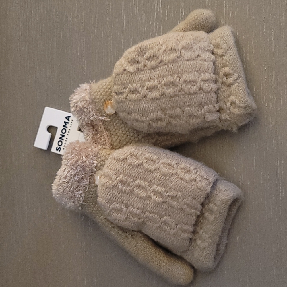 Women's Sonoma Ladder Stitch Flip Top Mittens